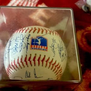 Very Rare Autographed Ball